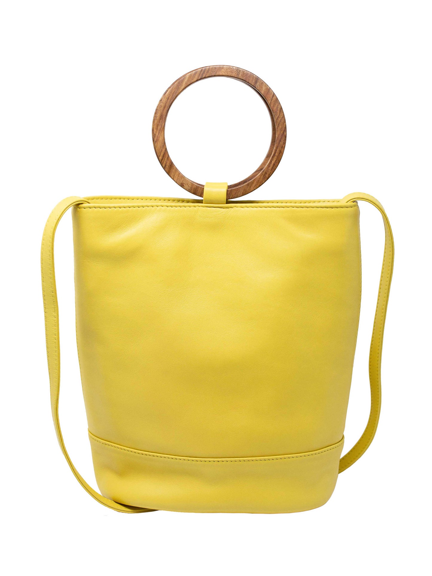 Wood Bucket Tote