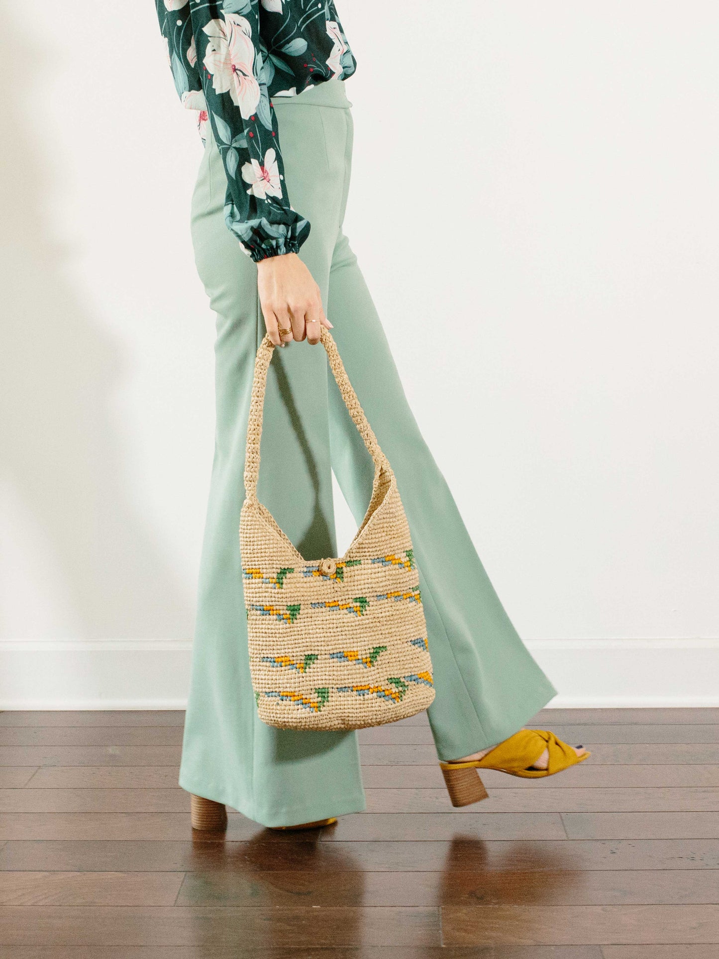 Straw Hobo Bag by Payton James Nashville Handbag designer