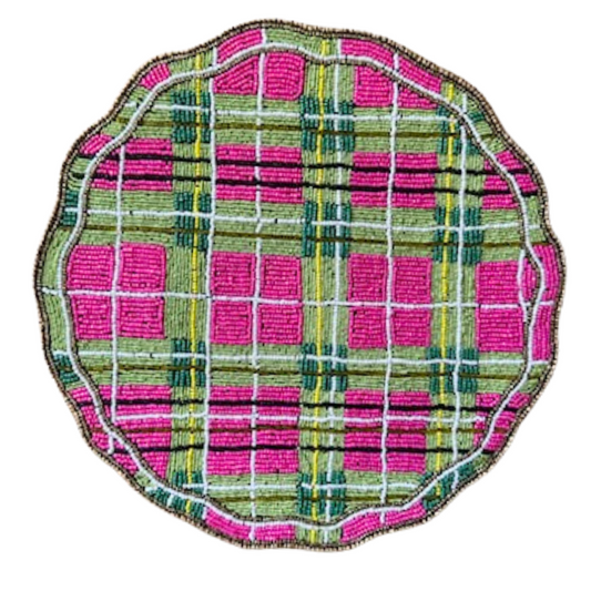 Preppy Plaid Holiday Placemat