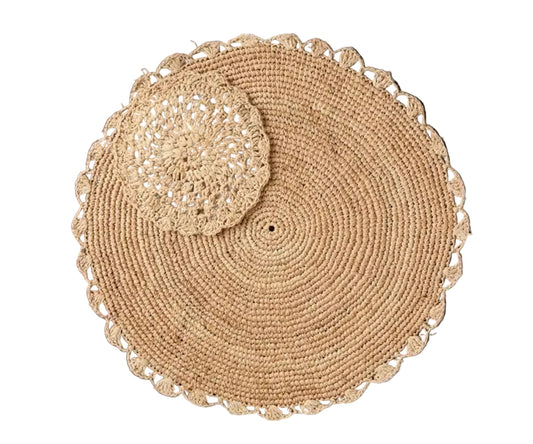 Raffia Kitchen Table Mat