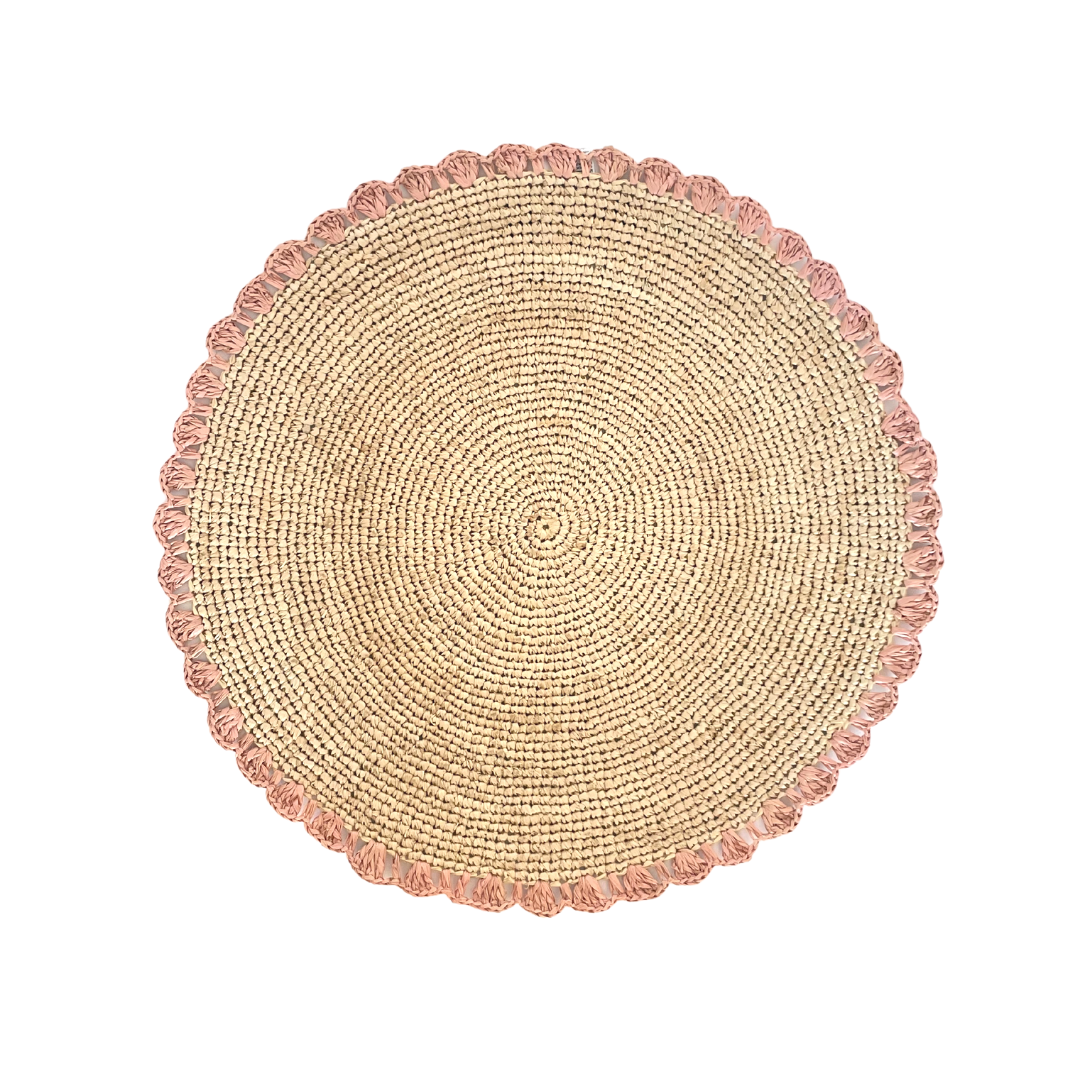 aura round placemat