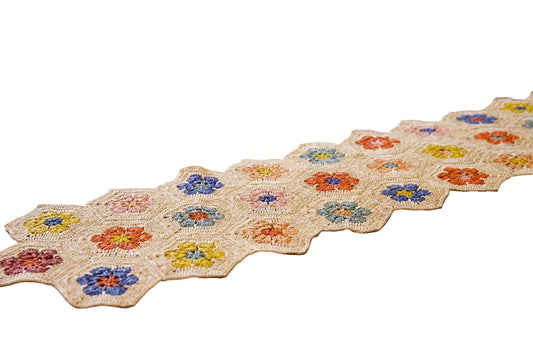 boho dining table runner