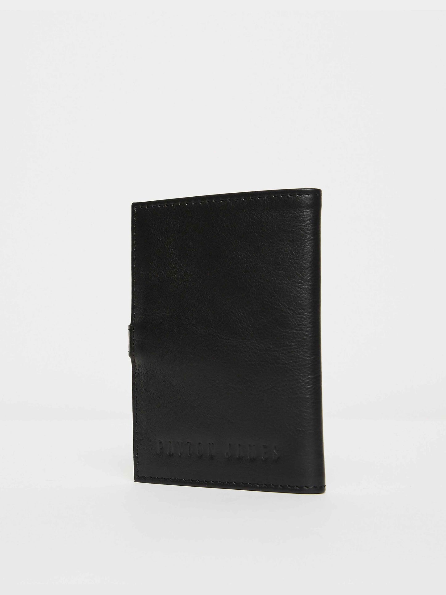 Black Leather Travel wallet -Passport wallets by payton james- leather bags nashville