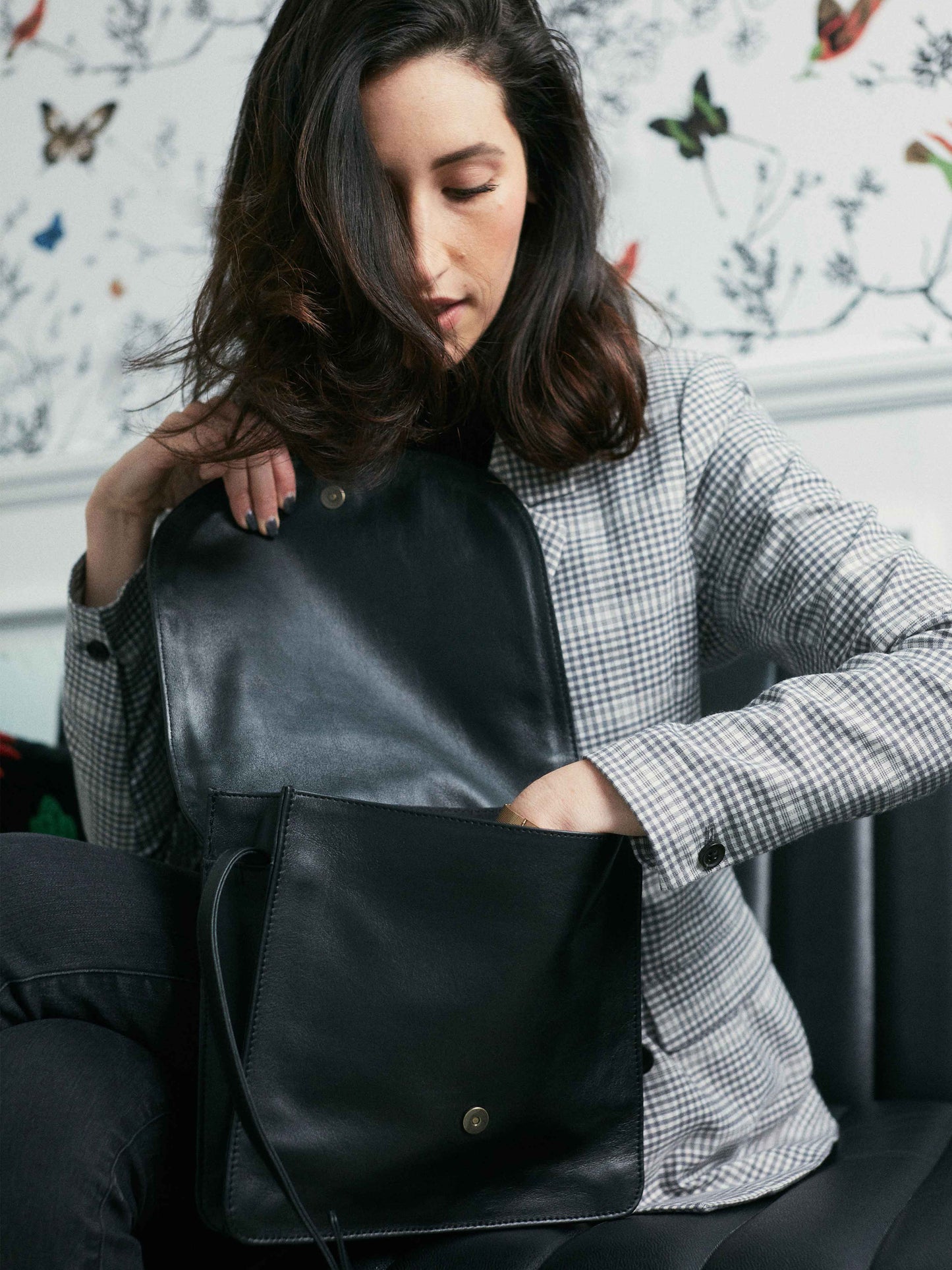 Western Saddlebag - Black