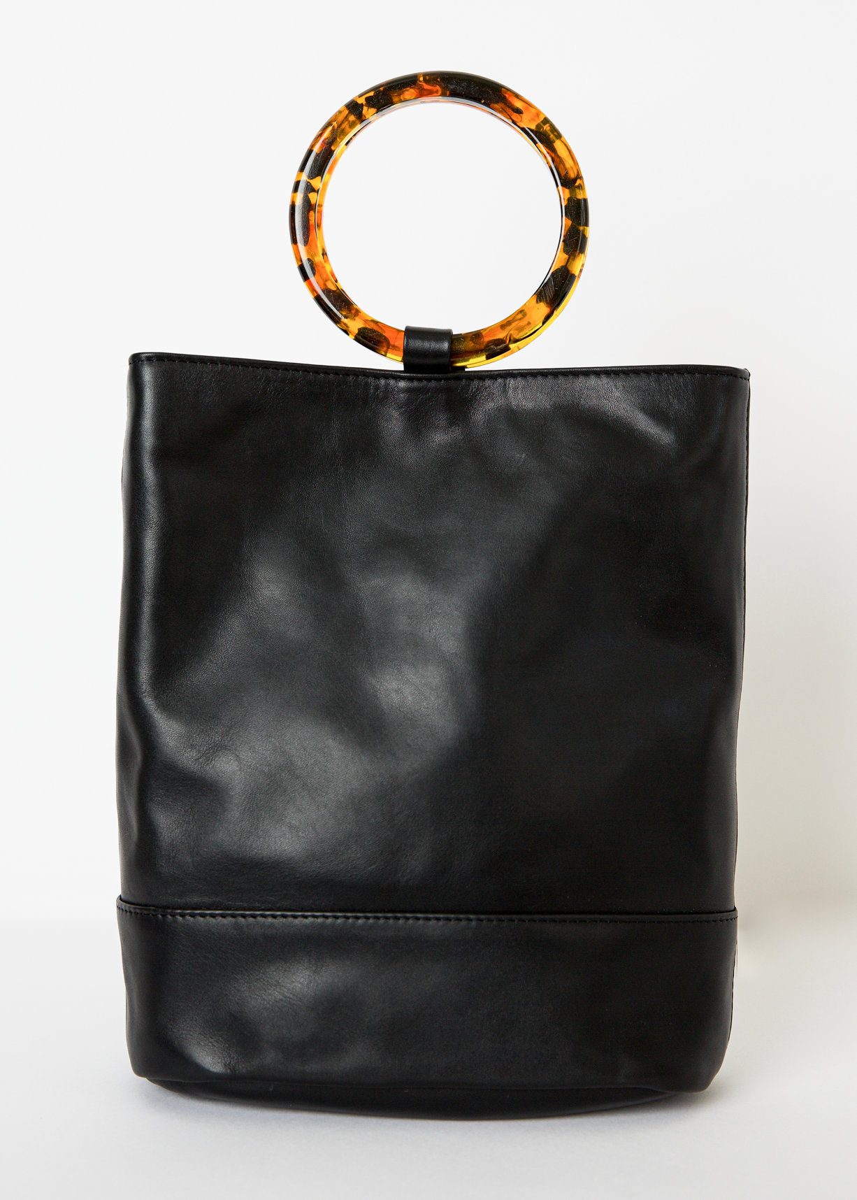 The Dolly Bucket Tote in Black