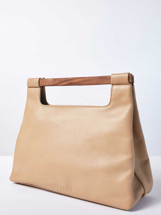 Leather-Tote-Handbag-Wood-Cut-Out-Tote-by-Payton-James-Cappucino-Tan-Color