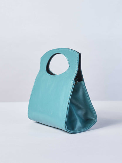 Leather-Crossbody Handbag- Emerald Color-by-PaytonJames-Nashville-designer.