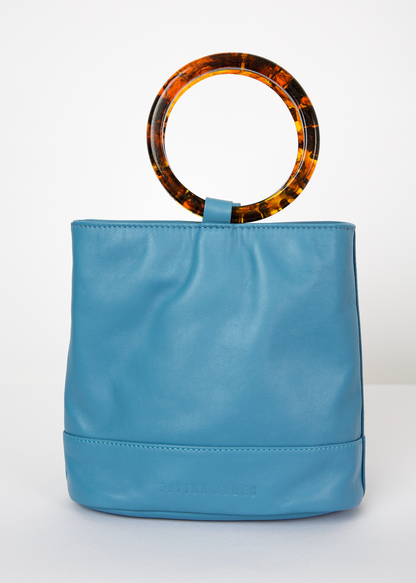 The Mini Dolly Tote in Blue