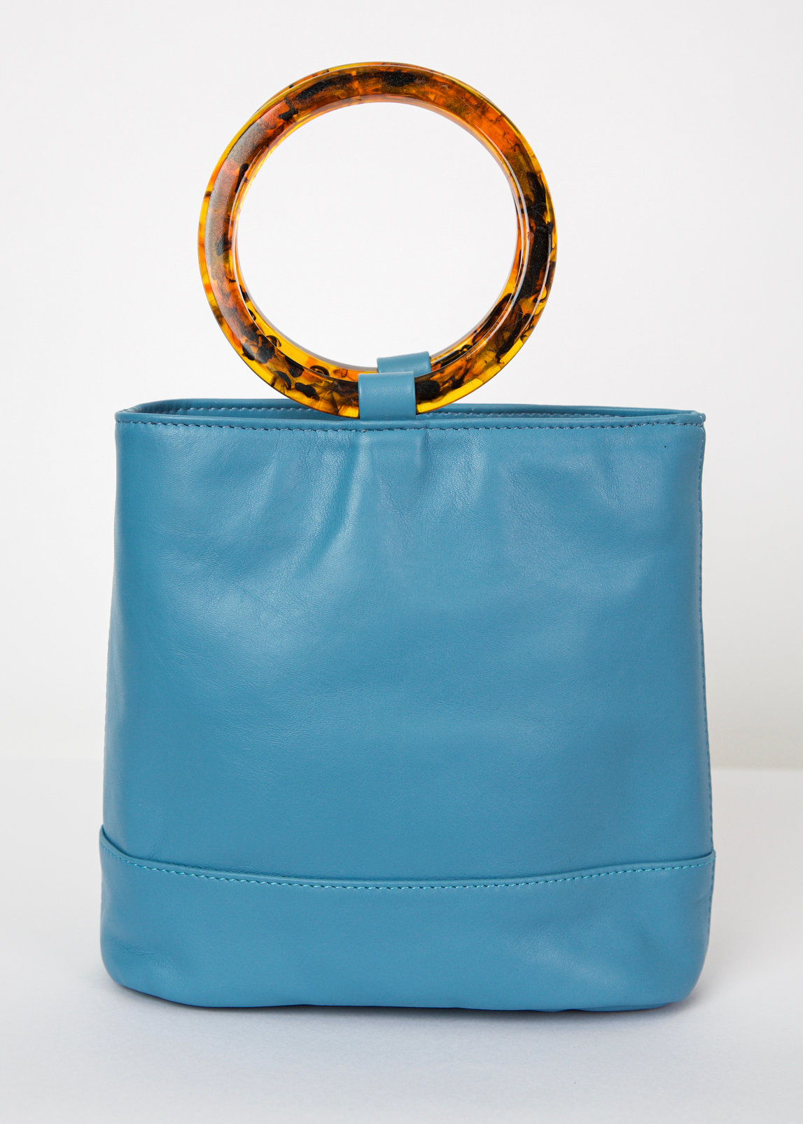 The Mini Dolly Tote in Blue