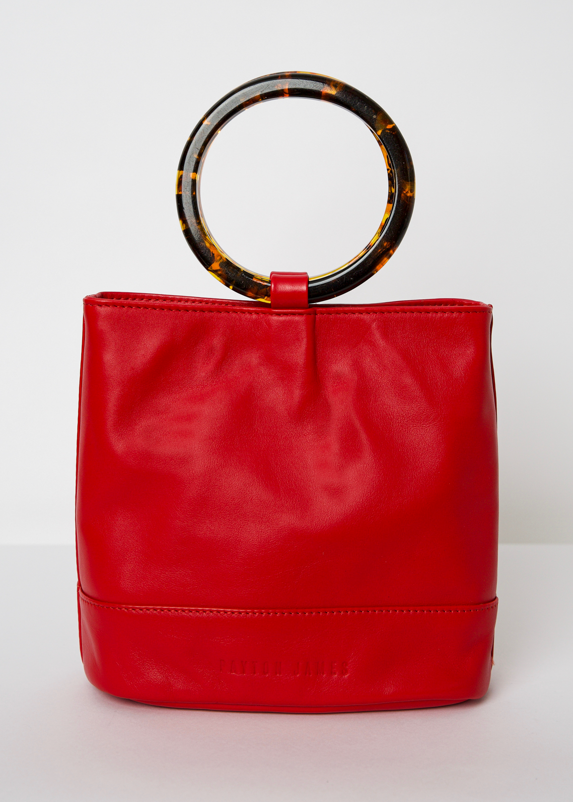 The Mini Dolly Tote in Red