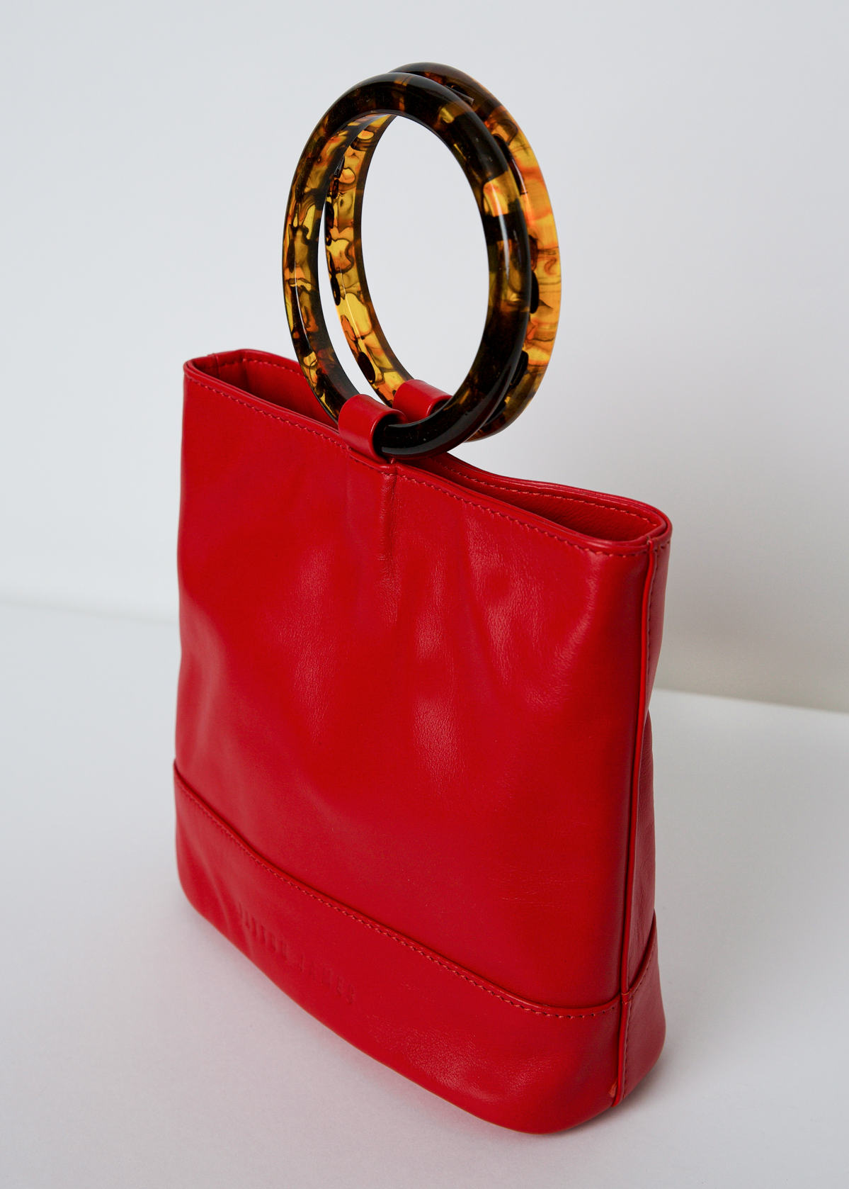 The Mini Dolly Tote in Red