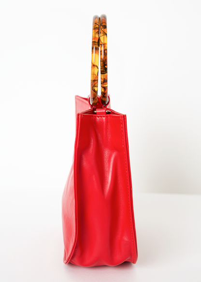 The Luna Bag in Red
