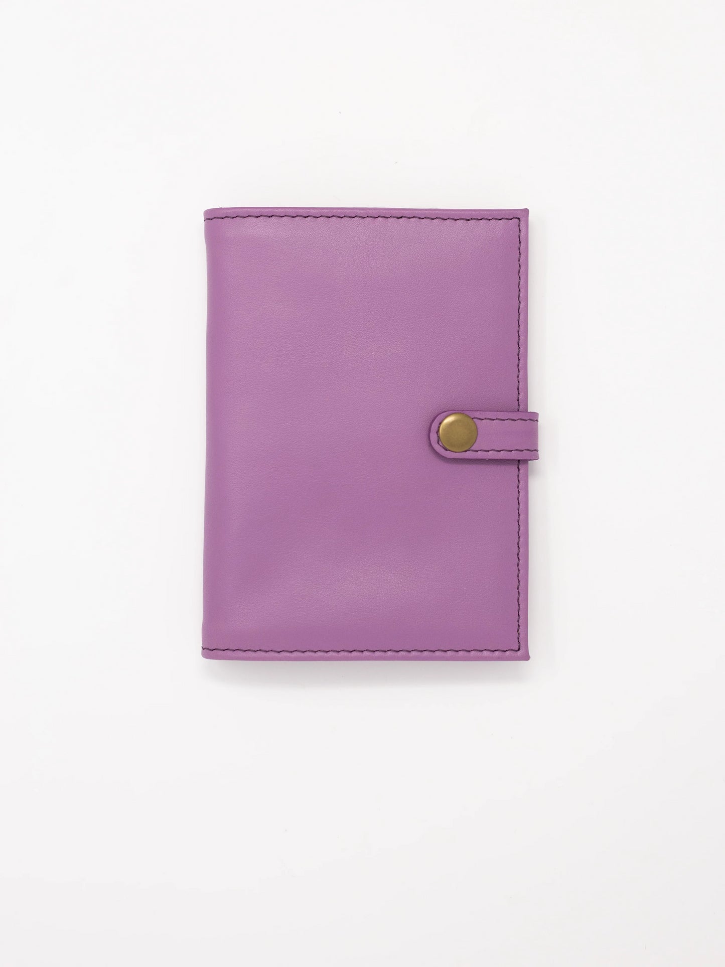 Leather Travel wallet -Lavender Passport wallets by payton james- leather bags nashville