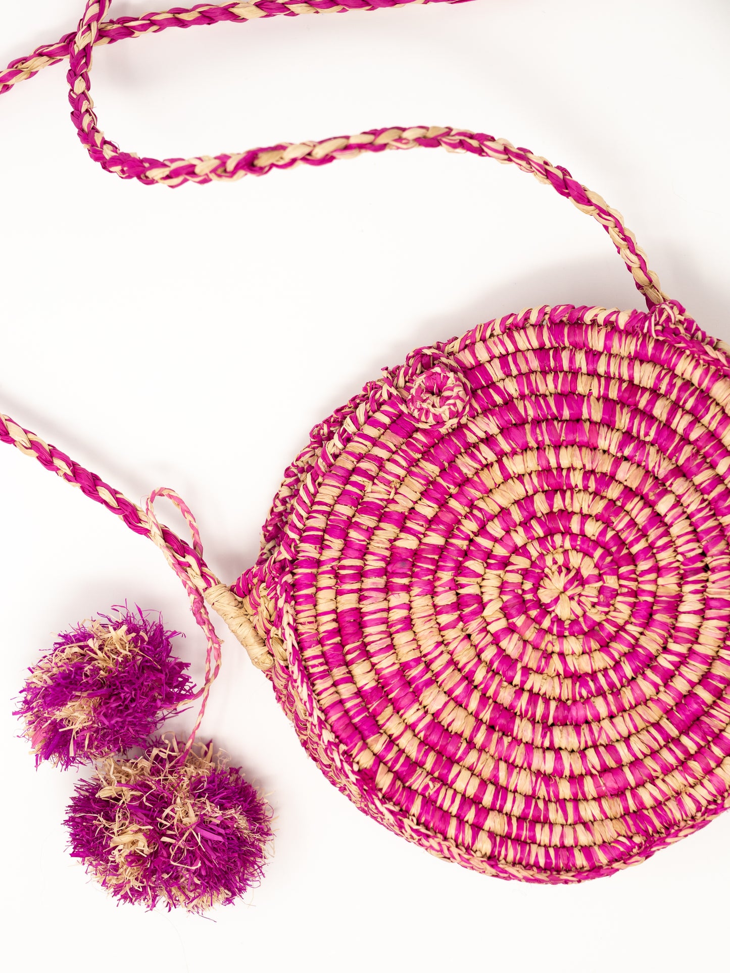 Raffia Crossbody